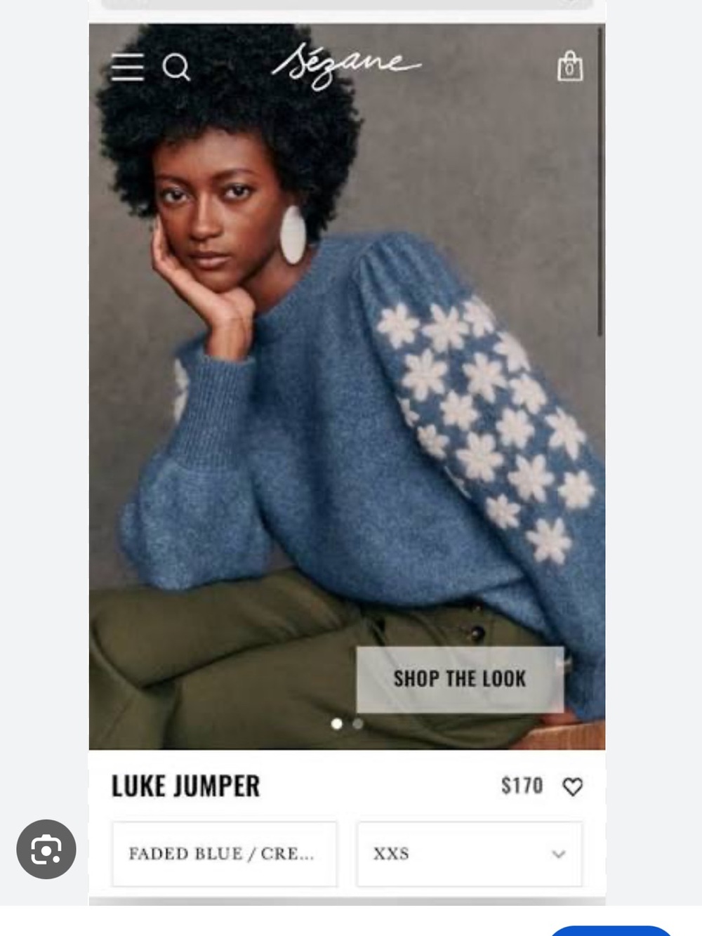 NWT! Rare! Sezane Luke Jumper - Retail $170! Size S - Picture 8 of 13